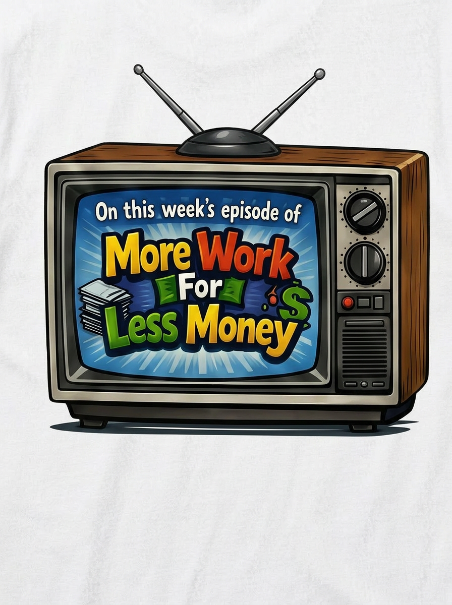 More Work For Less Money